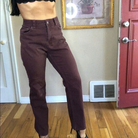 Prana Denim - Parna slim fit purple pants jeans denim